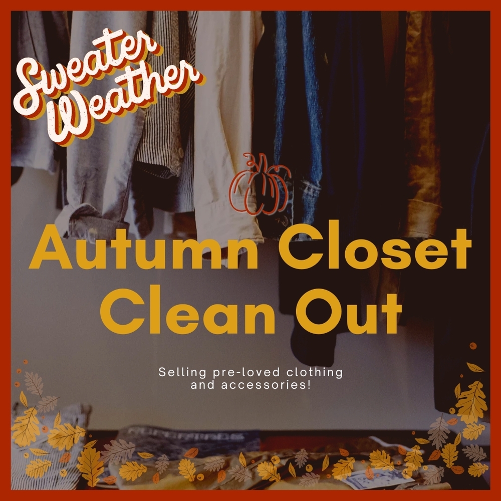 Autumn Closet Clean Out Clothing